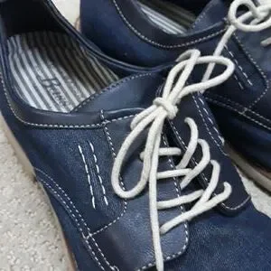G.H. Bass & Co. | Shoes | Bass Blue Denim Laced Fabric  display picture 2